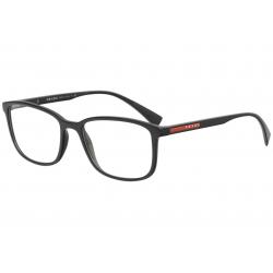 Prada Linea Rossa Men's Eyeglasses VPS04I VPS/04I Full Rim Optical Frame - Black   1AB/1O1 - Lens 55 Bridge 18 B 40.5 ED 59.9 Temple 140mm