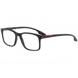 Prada Linea Rossa Men's Eyeglasses VPS01L VPS/01L Full Rim Optical Frame - Black   1AB/1O1 - Lens 54 Bridge 18 B 39.9 ED 57.6 Temple 145mm