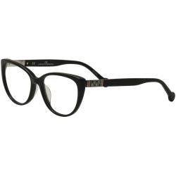 CH Carolina Herrera Women's Eyeglasses VHE710 VHE/710 Full Rim Optical Frame - Black - Lens 53 Bridge 16 Temple 140mm