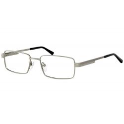 Tuscany Men's Eyeglasses 528 Full Rim Optical Frame - Gunmetal   05 - Lens 54 Bridge 17 Temple 145mm