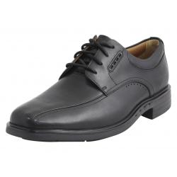 Clarks Unstructured Men's UnKenneth Way Oxfords Shoes - Black - 10 D(M) US