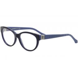 Roberto Cavalli Women's Eyeglasses Reethi RC756 RC/756 Full Rim Optical Frame - Blue - Lens 54 Bridge 16 Temple 140mm