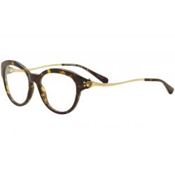 Coach Women's Eyeglasses HC6093 HC/6093 Full Rim Optical Frame - Dark Tortoise/Light Gold   5417 - Lens 52 Bridge 17 Temple 135mm