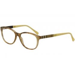 Burberry Women's Eyeglasses BE2172 BE/2172 Full Rim Optical Frame - Brown - Medium Fit