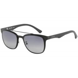 Police Men's SPL356 SPL/356 Fashion Pilot Polarized Sunglasses - Black - Lens 53 Bridge 19 Temple 145mm