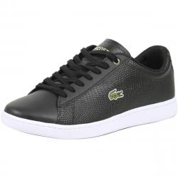 Lacoste Men's Carnaby EVO 118 Trainers Sneakers Shoes - Black/Light Tan - 11 D(M) US