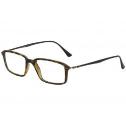 Ray Ban Men's LightRay Eyeglasses RX7019 RX/7019 RayBan Full Rim Optical Frame - Dark Havana   2301 - Lens 50 Bridge 17 Temple 140mm