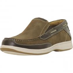 Florsheim Men's Lakeside Slip On Loafers Boat Shoes - Brown - 10 D(M) US