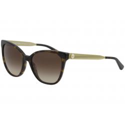 Michael Kors Women's Napa MK2058 MK/2058 Fashion Cat Eye Sunglasses - Dark Tortoise/Brown Gradient   329313 - Lens 55 Bridge 17 Temple 140mm