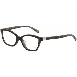 Burberry Women's Eyeglasses B2221 B/2221 Cat Eye Full Rim Optical Frame - Dark Havana   3002 - Lens 53 Bridge 17 Temple 140mm