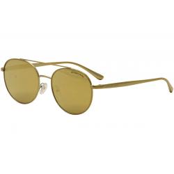 Michael Kors Women's Lon MK1021 MK/1021 Fashion Aviator Sunglasses - Gold/Liquid Gold Mirror   11687P -  Lens 53 Bridge 18 Temple 140mm