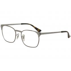 Ray Ban Men's Eyeglasses RX6386 RX/6386 RayBan Full Rim Optical Frame - Grey - Lens 51 Bridge 18 Temple 140mm