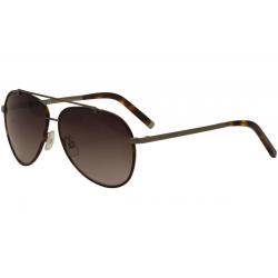 Dsquared2 Men's DQ0087 DQ/0087 Fashion Pilot Sunglasses - Brown - Lens 58 Bridge 12 Temple 140mm