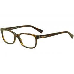 Coach Women's Eyeglasses HC6089 HC/6089 Full Rim Optical Frame - Dark Tortoise   5120 - Lens 51 Bridge 16 Temple 135mm