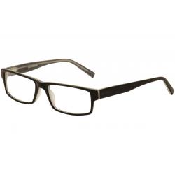 Converse Men's Newsprint Eyeglasses Full Rim Optical Frames - Black - Lens 54 Bridge 17 Temple 140mm