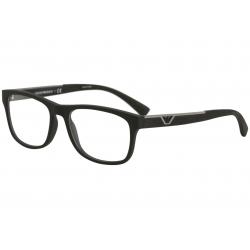 Emporio Armani Men's Eyeglasses EA3082 EA/3082 Full Rim Optical Frame - Brown - Lens 55 Bridge 17 B 38.8 ED 58.4 Temple 140mm