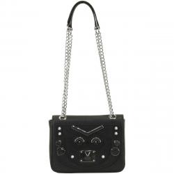 Guess Women's Cyber Rock Convertible Crossbody Handbag - Black