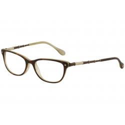 Lilly Pulitzer Women's Eyeglasses Thandie Full Rim Optical Frame - Brown - Lens 50 Bridge 16 Temple 135mm