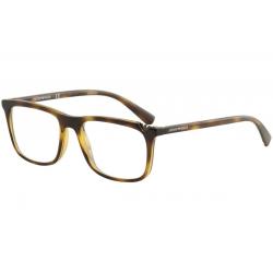 Emporio Armani Men's Eyeglasses EA3110 EA/3110 Full Rim Optical Frame - Black - Lens 53 Bridge 18 Temple 140mm