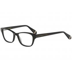 Zac Posen Women's Eyeglasses Lottie Full Rim Optical Frame - Black   BK - Lens 51 Bridge 17 Temple 135mm