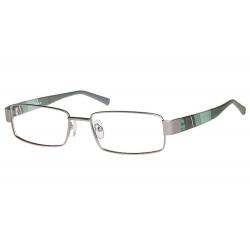 Tuscany Men's Eyeglasses 496 Full Rim Optical Frame - Gunmetal   05 - Lens 52 Bridge 18 Temple 140mm