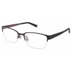 Esprit Women's Eyeglasses ET17472 ET/17472 Half Rim Optical Frame - Black - Lens 50 Bridge 17 Temple 135mm