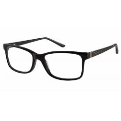 Elle Women's Eyeglasses EL13422 EL/13422 Full Rim Optical Frame - Black - Lens 53 Bridge 16 Temple 135mm