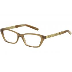 Tory Burch Women's Eyeglasses TY2058 TY/2058 Full Rim Optical Frames - Light Brown/Gold   1517 - Lens 51 Bridge 16 Temple 135mm