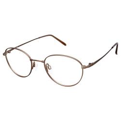 Aristar By Charmant Men's Eyeglasses AR16216 AR/16216 Full Rim Optical Frame - Brown - Lens 49 Bridge 19 Temple 140mm