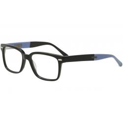 Original Penguin Men's Eyeglasses The Vern Full Rim Optical Frame - Black/Blue   BK -  Lens 53 Bridge 17 Temple 140mm