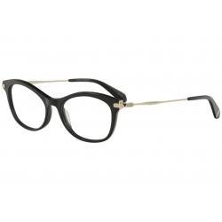 Zac Posen Women's Eyeglasses Amilie Full Rim Optical Frame - Black -  Lens 52 Bridge 17 Temple 140mm