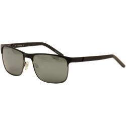 Jaguar Men's 37550 37/550 Fashion Sunglasses - Black/Silver Mirror Nano Hard Coating   420  - Lens 58 Bridge 17 Temple 140mm