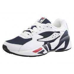 Fila Men's Mindblower Sneakers Shoes - Fila Navy/White/Fila Red Leather/Textile - 7.5 D(M) US