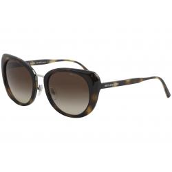 Michael Kors Women's Libson MK2062 MK/2062 Fashion Round Sunglasses - Dark Tortoise/Brown Gradient   328513 - Lens 52 Bridge 20 Temple 140mm