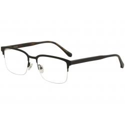 Original Penguin Men's Eyeglasses The Lewis Half Rim Optical Frame - Black - Lens 53 Bridge 18 Temple 145mm
