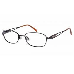 Aristar By Charmant Women's Eyeglasses AR16361 AR/16361 Full Rim Optical Frame - Black - Lens 46 Bridge 16 Temple 130mm