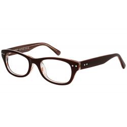 Bocci Women's Eyeglasses 362 Full Rim Optical Frame - Brown   02 - Lens 45 Bridge 17 Temple 135mm