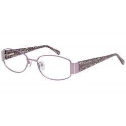 Bocci Women's Eyeglasses 357 Full Rim Optical Frame - Violet   12 - Lens 52 Bridge 18 Temple 140mm