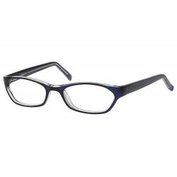 Bocci Women's Eyeglasses 352 Full Rim Optical Frame - Blue   09 - Lens 47 Bridge 17 Temple 135mm