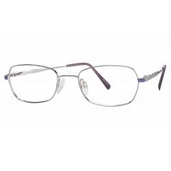 Aristar By Charmant Women's Eyeglasses AR6899 AR/6899 Full Rim Optical Frame - Purple - Lens 51 Bridge 17 Temple 140mm
