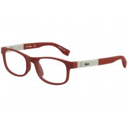Lacoste Men's Eyeglasses L3627 L/3627 Full Rim Optical Frame - Matte Red   615 - Lens 50 Bridge 18 Temple 135mm