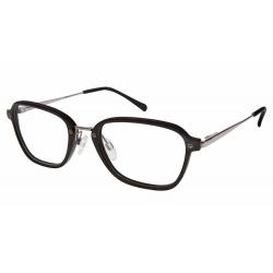 Aristar by Charmant Men's Eyeglasses AR18651 AR/18651 Full Rim Optical Frame - Black   538 - Lens 51 Bridge 19 Lens 135mm