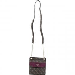 Guess Women's Tepper Mini Crossbody Handbag - Brown