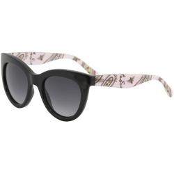 Tommy Hilfiger Women's TH1480S TH/1480/S Cat Eye Sunglasses - Black   807 9O - Lens 51 Bridge 21 Temple 140mm