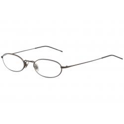 John Varvatos Men's Eyeglasses V127 V/127 Brown Full Rim Reading Glasses +2.00 - Brown - Lens 48 Bridge 20 Temple 145mm; Strength: +2.00