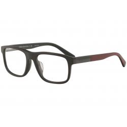 Armani Exchange Men's Eyeglasses AX3025 AX/3025 Full Rim Optical Frame - Grey - Lens 53 Bridge 18 Temple 140mm (Asian Fit)