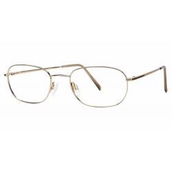 Aristar By Charmant Men's Eyeglasses AR6765 AR/6765 Full Rim Optical Frame - Gold - Lens 53 Bridge 19 Temple 145mm