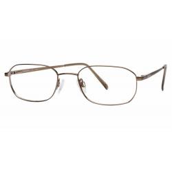 Aristar By Charmant Men's Eyeglasses AR6767 AR/6767 Full Rim Optical Frame - Dark Brown   564 - Lens 52 Bridge 18 Temple 140mm