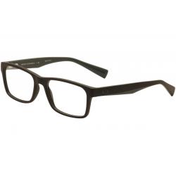 Armani Exchange Men's Eyeglasses AX3038 AX/3038 Full Rim Optical Frame - Black - Lens 56 Bridge 17 Temple 140mm (Asian Fit)