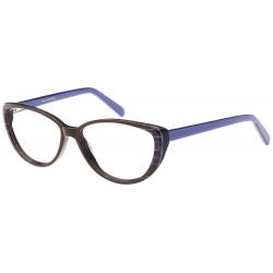 Bocci Women's Eyeglasses 402 Full Rim Optical Frame - Blue   09 - Lens 54 Bridge 15 Temple 140mm